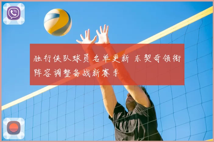 独行侠队球员名单更新 东契奇领衔阵容调整备战新赛季